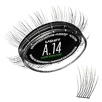 Vista 16 de Lashify Amplify - Extensiones de pestañas GossamerDIY de 0.472 pulgadas, color negro, pestañas postizas fáciles para un aspecto natural