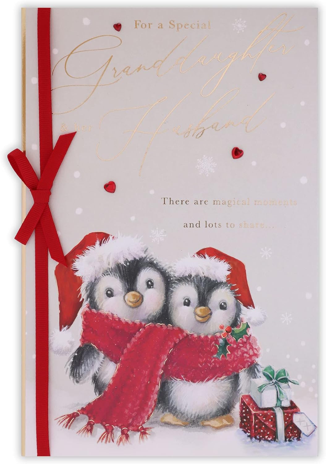 Clintons: Tarjeta De Navidad Con Texto En Inglés "Teddies In