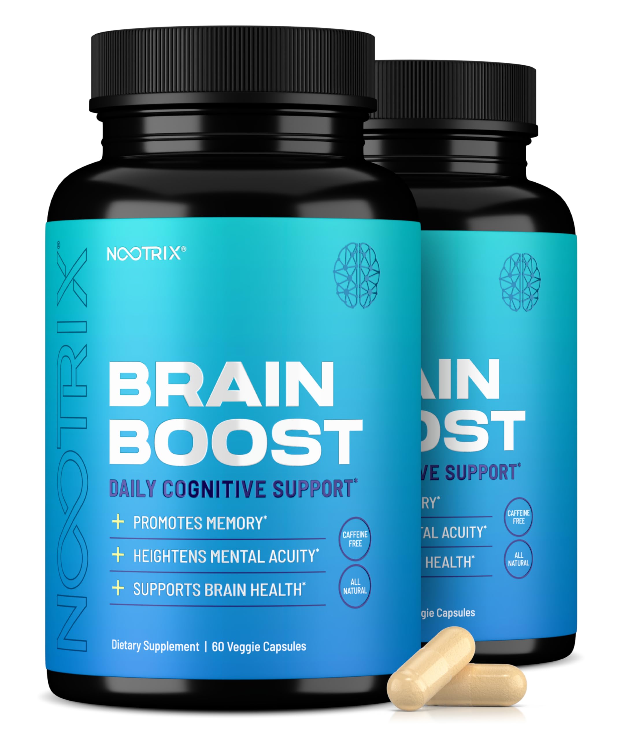 Amazon.com: Nootrix Brain Boost Nootropic Supplement | 60 Day