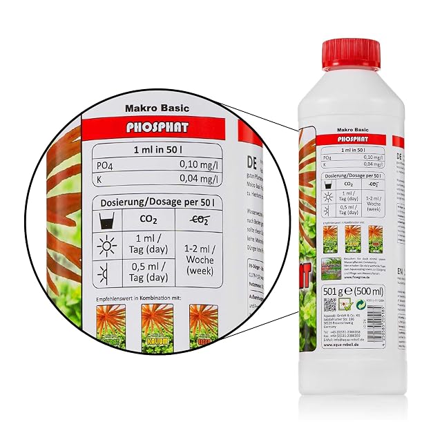 Foto 4 de 4 de Makro Basic - Fósforo para plantas acuáticas (500 ml)