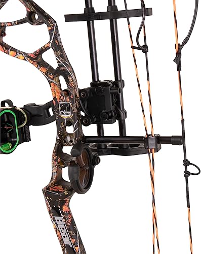 Miniatura 32 de Bear Archery Royale - Paquete de arco compuesto listo para cazar para adultos y jóvenes, longitud de estiramiento de 12 a 27 pulgadas, peso de 5 a