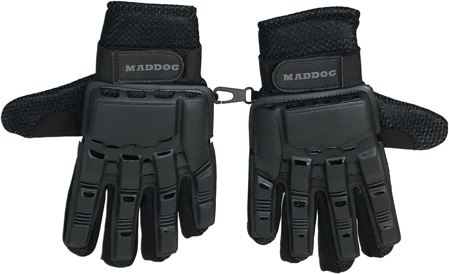 Maddog Sports Padded Chest Protector, Full Finger Tactical Gloves, & Neck Protector Combo Package