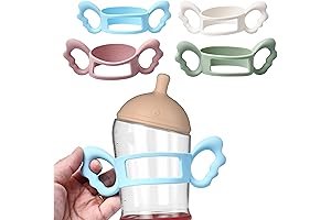 Botabee Silicone Ring Bottle Holder - Hands-Free Solution for Budding Bottle Graspers