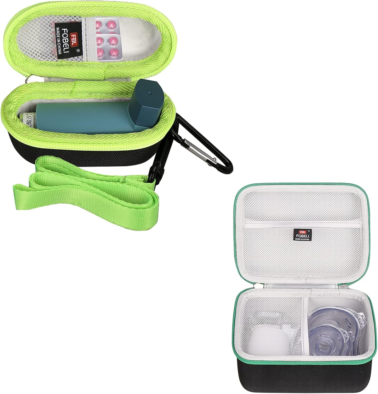 FBLFOBELI Portable Travel Carrying Case for Nebulizer