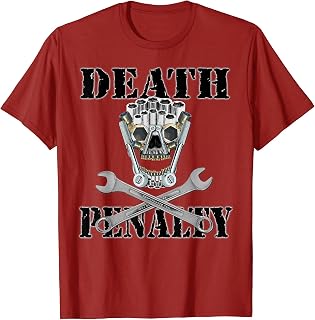 Death Penalty Skull made out of Tools Shirt