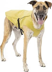 Kurgo Halifax Rain Shell Dog Raincoat Reflective