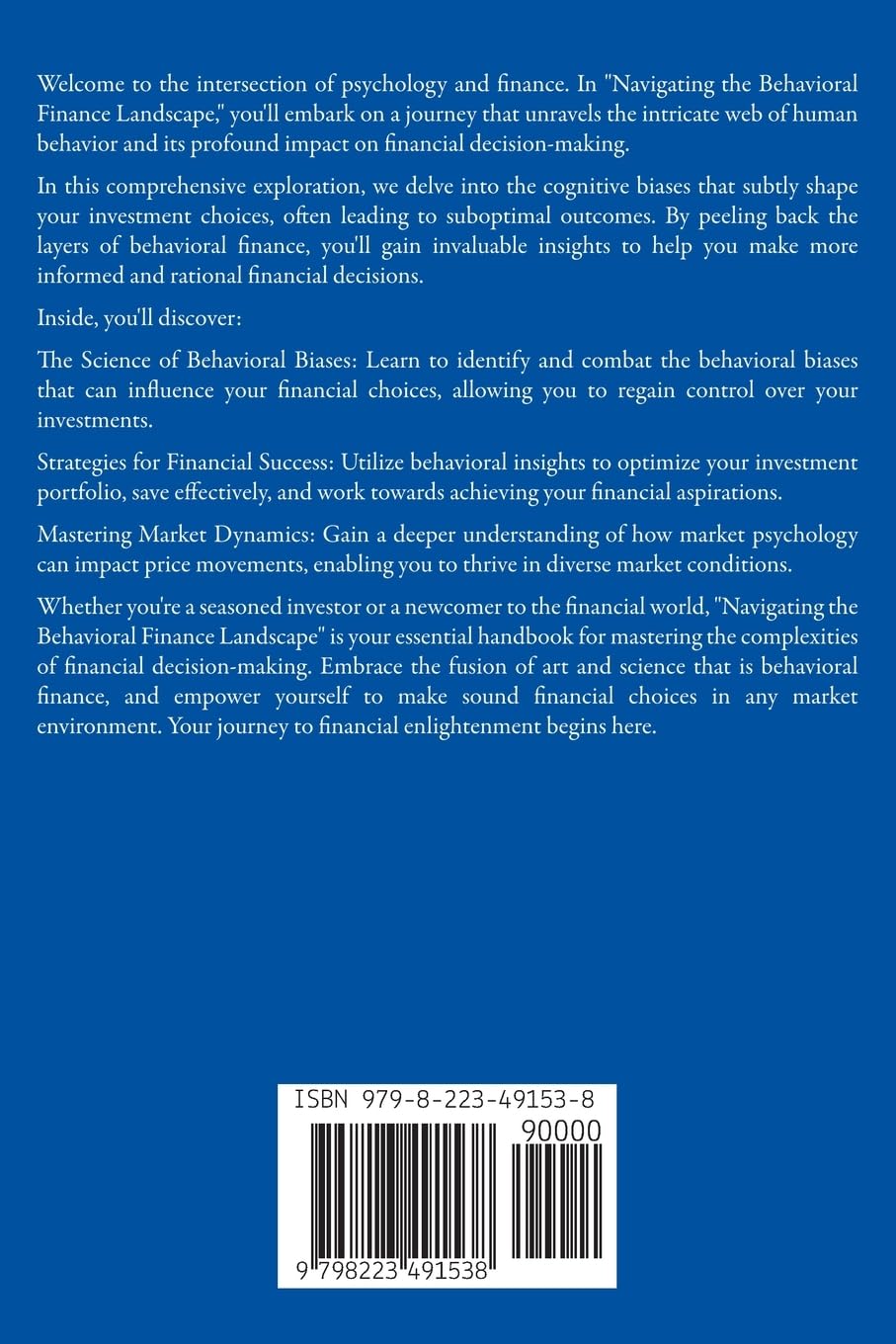 Navigating the Behavioral Finance Landscape