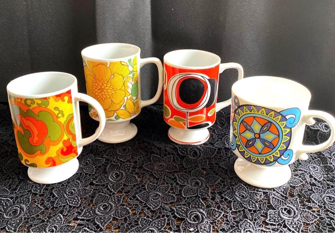 コアガラス 小暮紀一 ガラス杯 蜻蛉玉 ぐい呑 おちょこ トンボ玉 (家庭