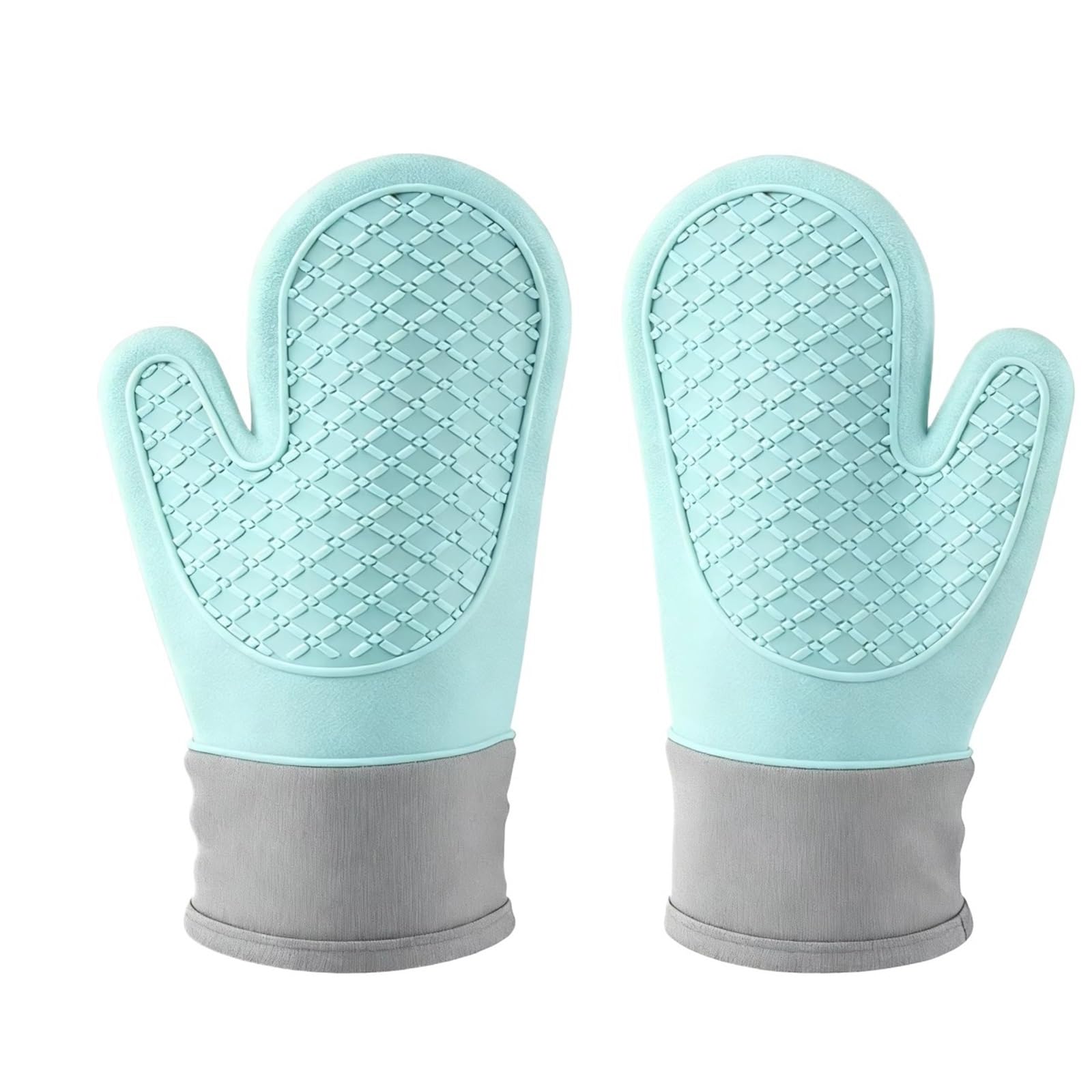 MRKU Baking Mitts Cooking oven gloves Heat Resistant,Silicone Heat Insulation Microwave Tools Multicolor