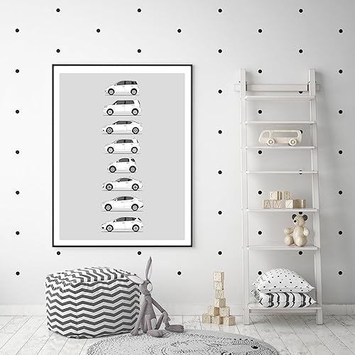 Vista 77 de Handmade Poster compatible with Toyota Supra Generations Print (Wall Art Handmade the Supra Mk I, Mk II, Mk III, Mk IV, Mk V)