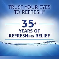 Vista 3 de Refresh Classic Lubricant Eye Drops, sin conservantes, recipientes de un solo uso de 0.01 onzas líquidas, 30 unidades (paquete de 1)