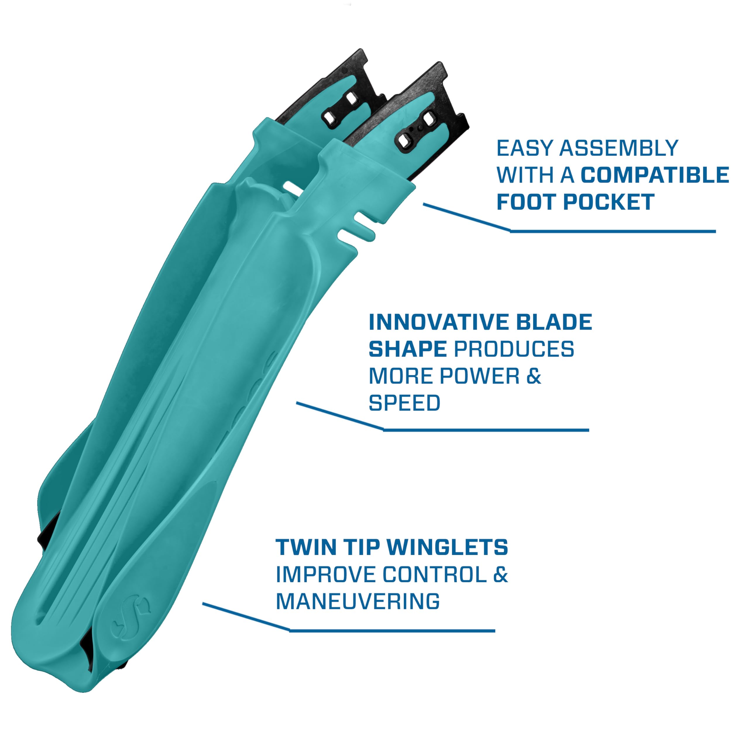 Scubapro VOILURE SEAWING Supernova Turquoise - Maxi