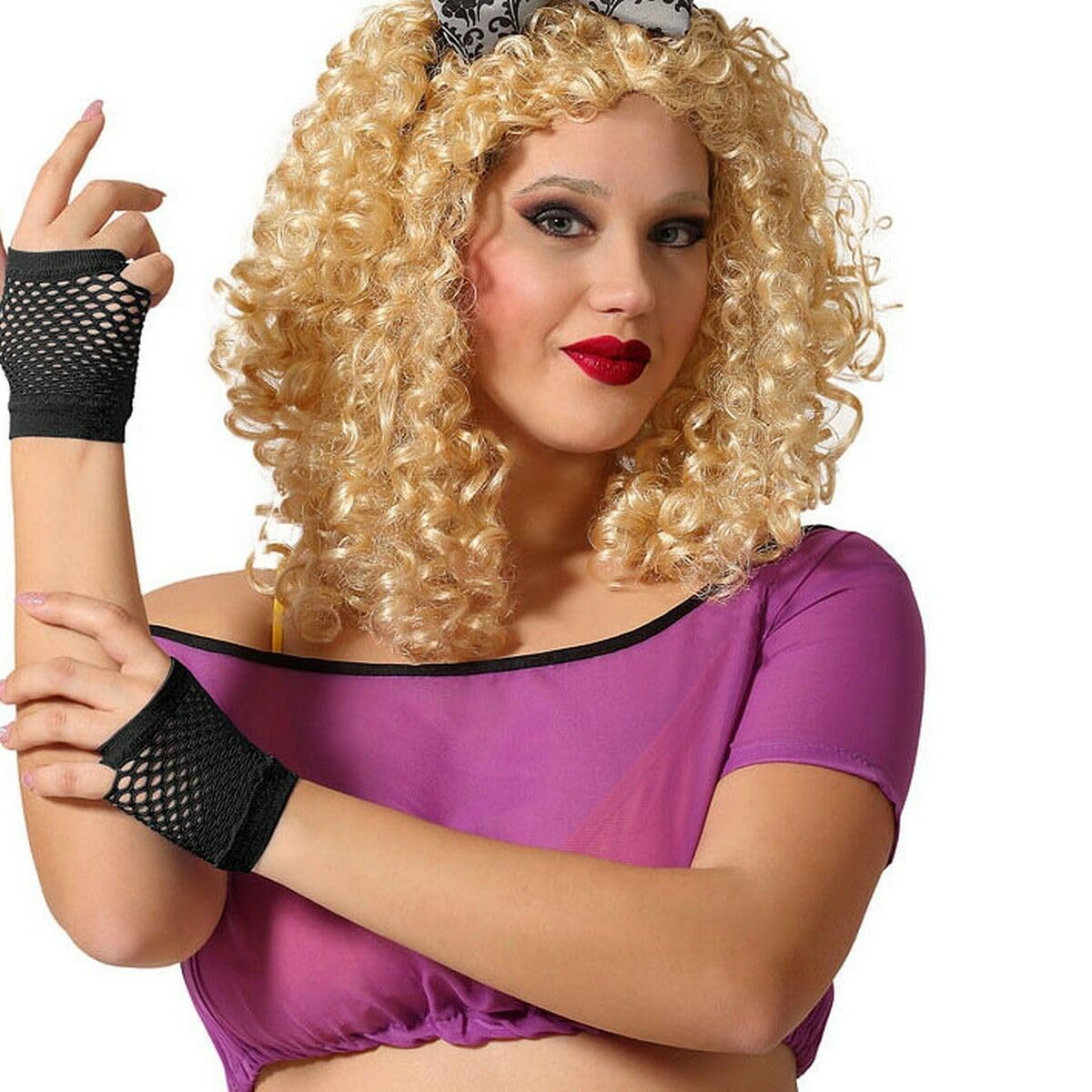 BigBuy Carnival Gloves, Standard