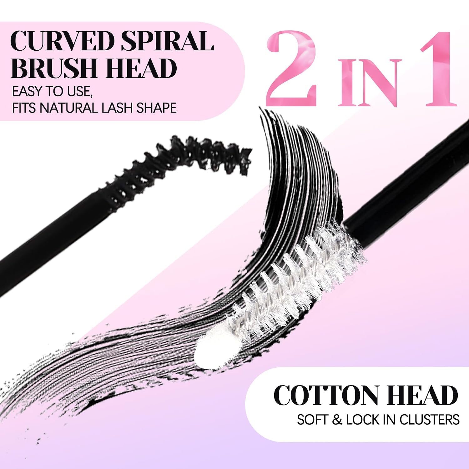 Losha Lash Bond and Seal Waterproof Strong Hold Lash Clusters Glue 2 in 1 Long Lasting Cluster Lash Glue Eyelash Bond and Seal for DIY Lash Extensions (SJ-Pink)