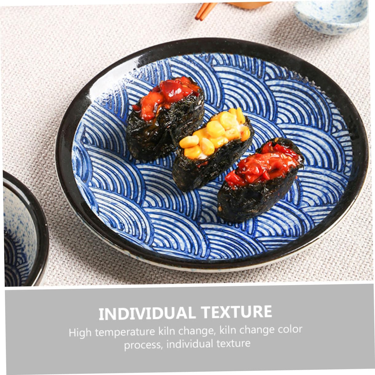 Service de Vaisselle en Céramique Japonaise, 1 Set 4 Pièces