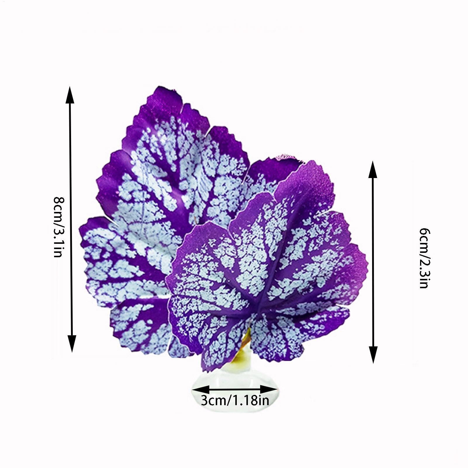 XIAOXIAOYU Feuille de Repos pour Poisson Betta, Coussinet de Feuilles de Poisson Betta,Feuille de Betta légère | Coussinet de Feuilles de Flexible et sûr, pour Aquarium de Poissons Betta, Aquarium,