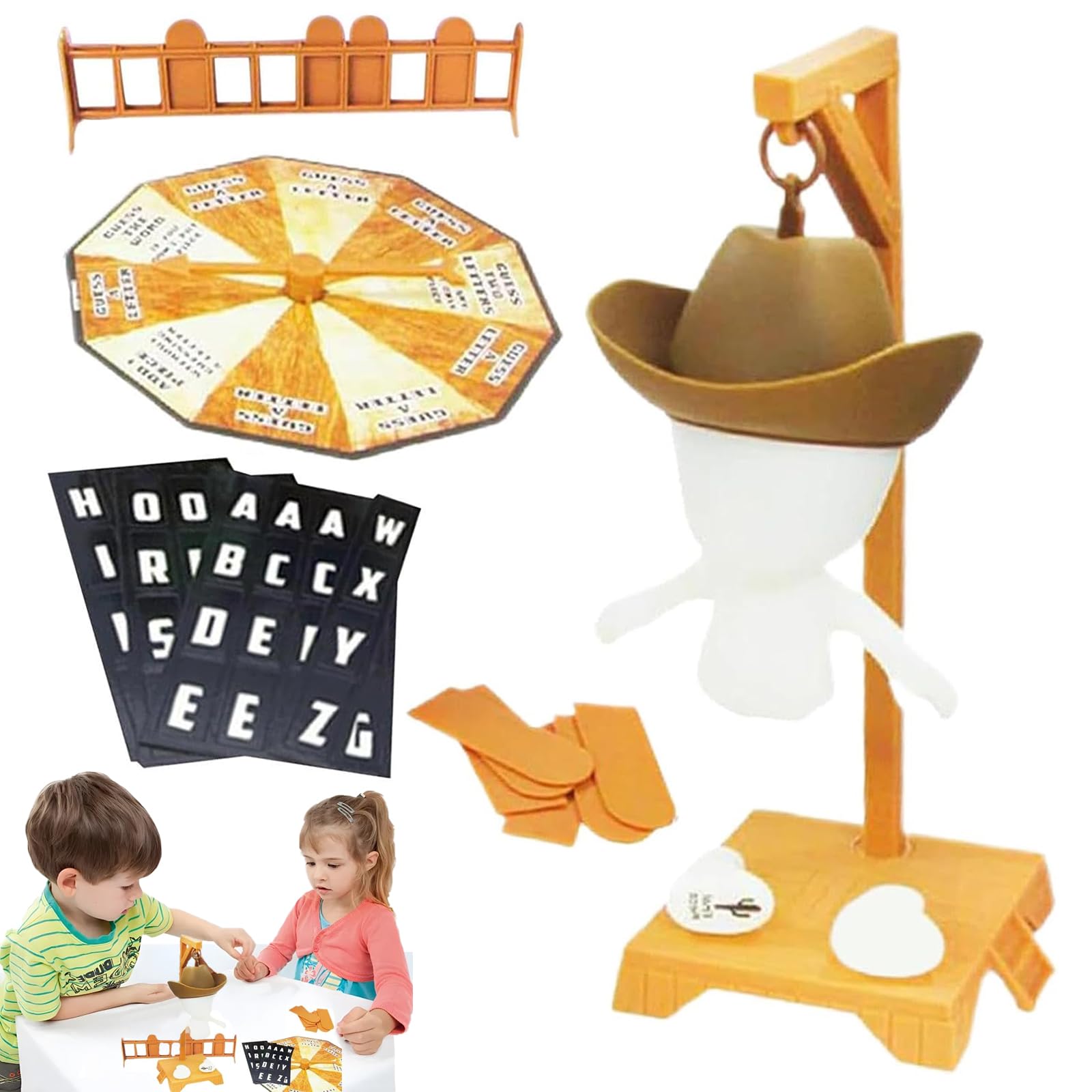 Uuxkgu A Magnetic Hangman Mystery Word Game - Glowing In The Dark Travel Board Game