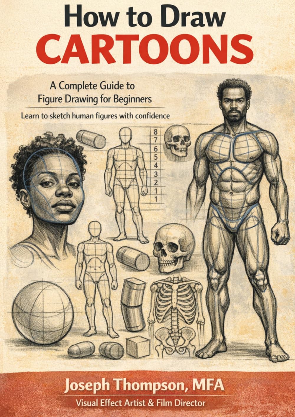 How to Draw Cartoons A Complete Guide to Figure Drawing for Beginners: Learn to sketch human figures with confidence