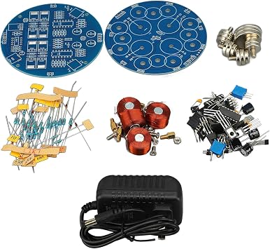 Magnetic Levitation Module Kit, High Stability DIY Levitation Machine Core with Soldering Kit for Home School Laboratory