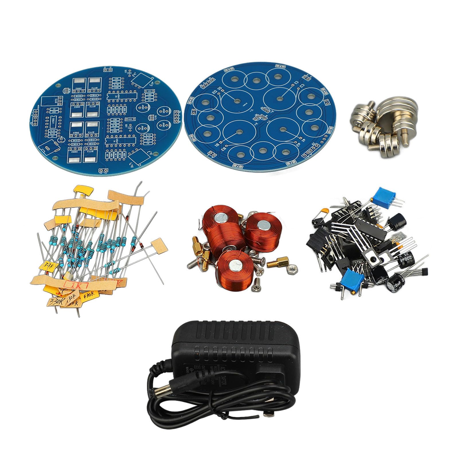 Kit de módulo de levitación magnética, núcleo de máquina de levitación de alta estabilidad con kit de soldadura para laboratorio escolar en casa