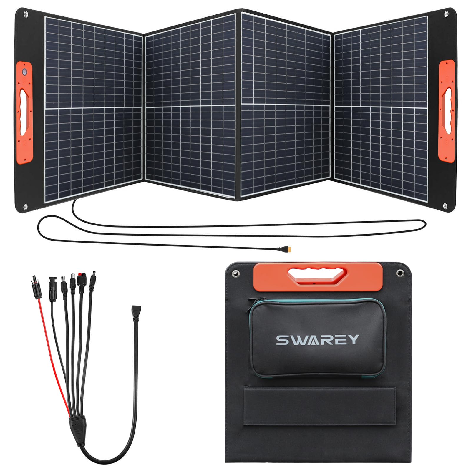 pannello solare portatile 100w con usi multipli