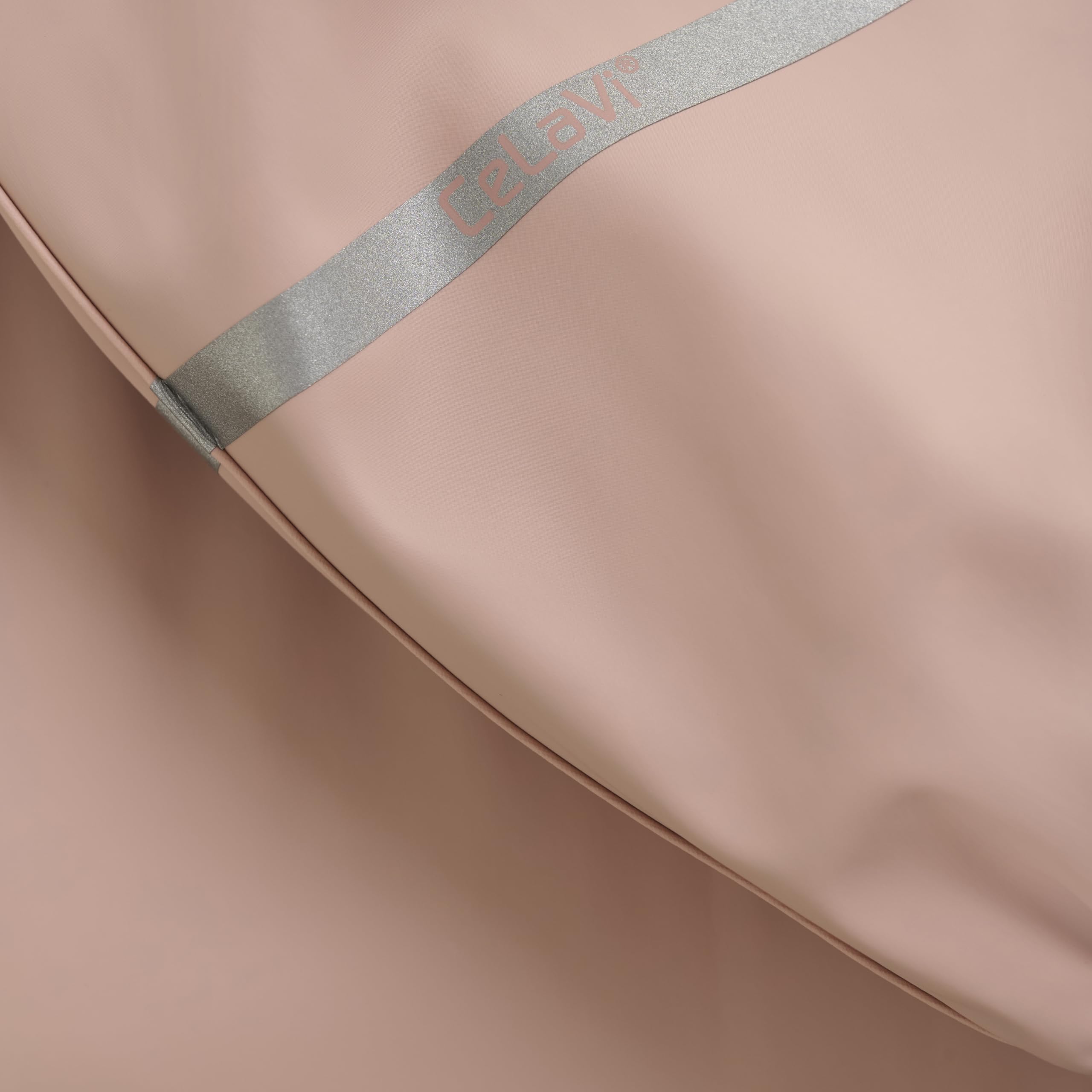 Celavi Unisex dziecięca odzież przeciwdeszczowa zestaw Lining-Pu Apparel, Misty Rose (524), 90