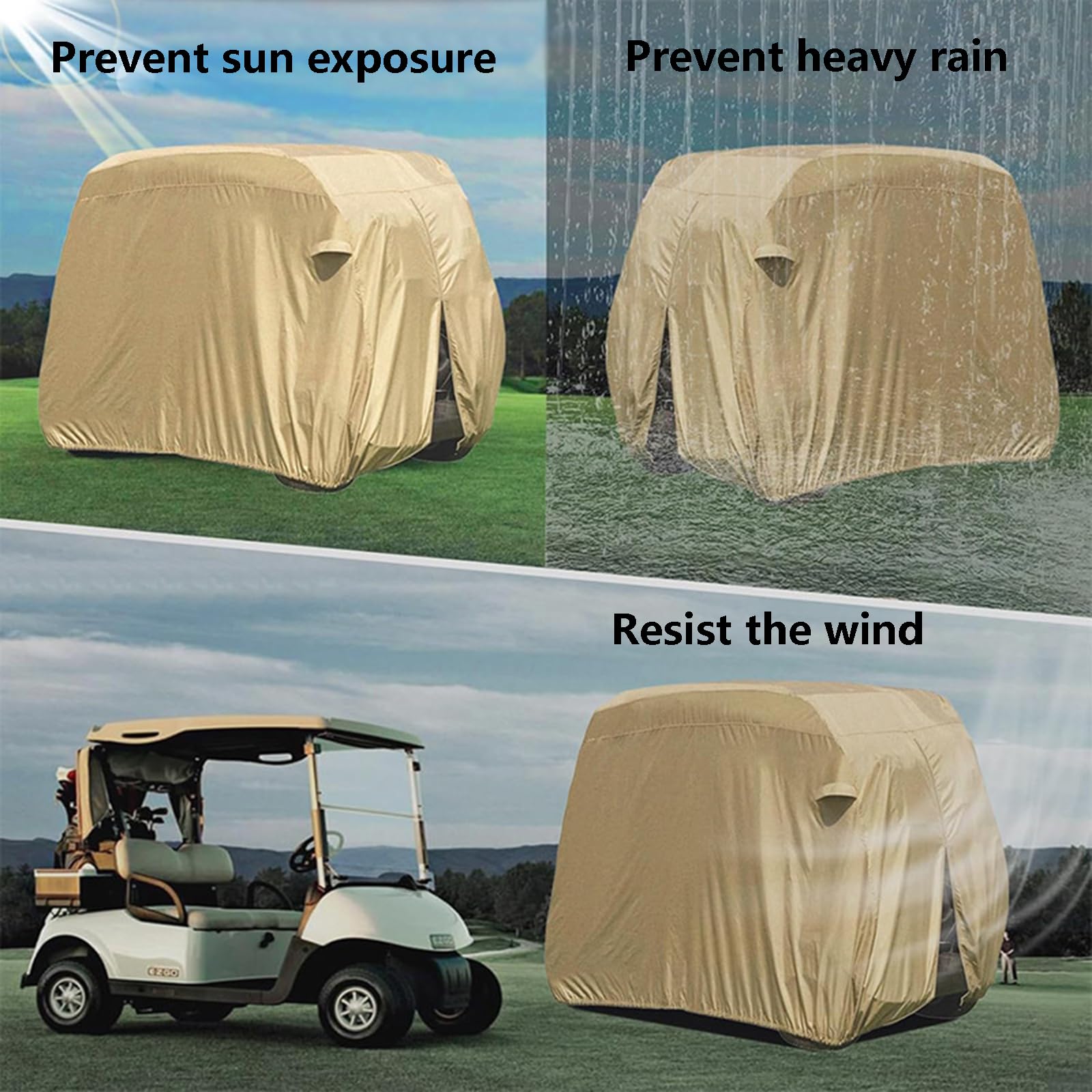 Soluzioni efficienti con il versatile recinzioni del carrello da golf ez