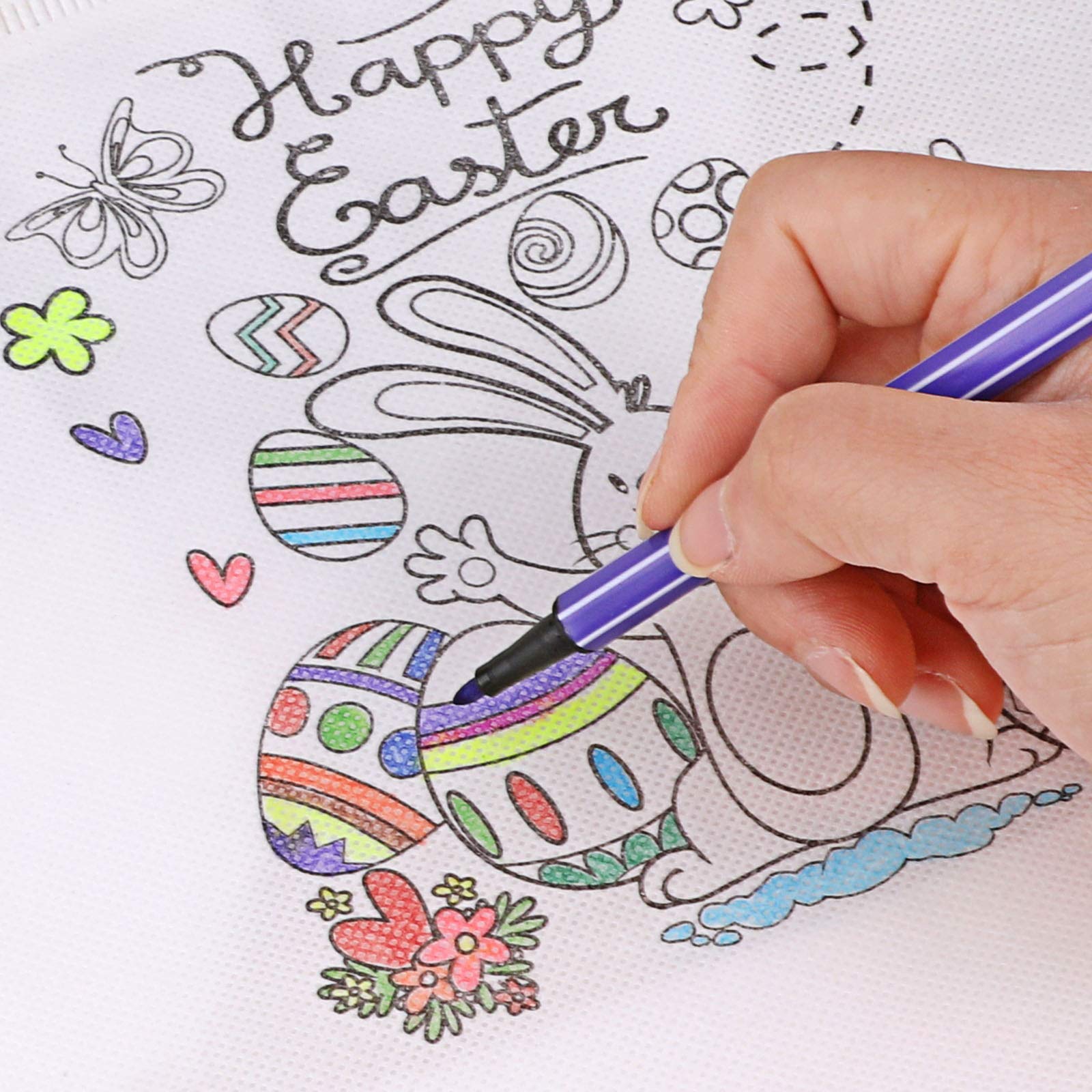 Decoration De Pâques Sachet Paille Herbe Rouge - MAISON PRATIC - Boutique Pour Vos Loisirs