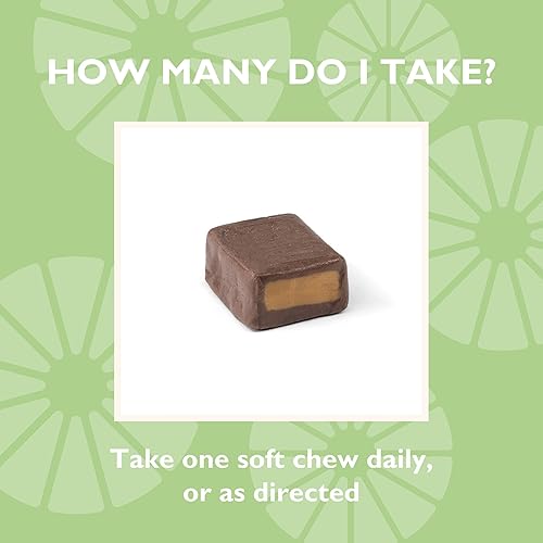 Miniatura 10 de Celebrate Vitamins Bariatric Calcio Citrate Soft Chews Combo con vitamina D3, 500 mg, sin azúcar y sin gluten, limonada de frambuesa, 90 unidades