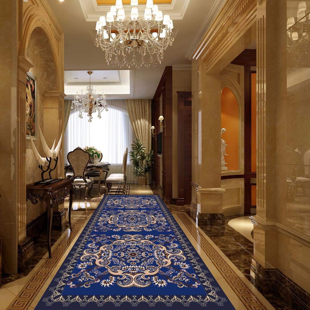 Tapis hôtel antidérapant et moderne pour sécuriser le couloir