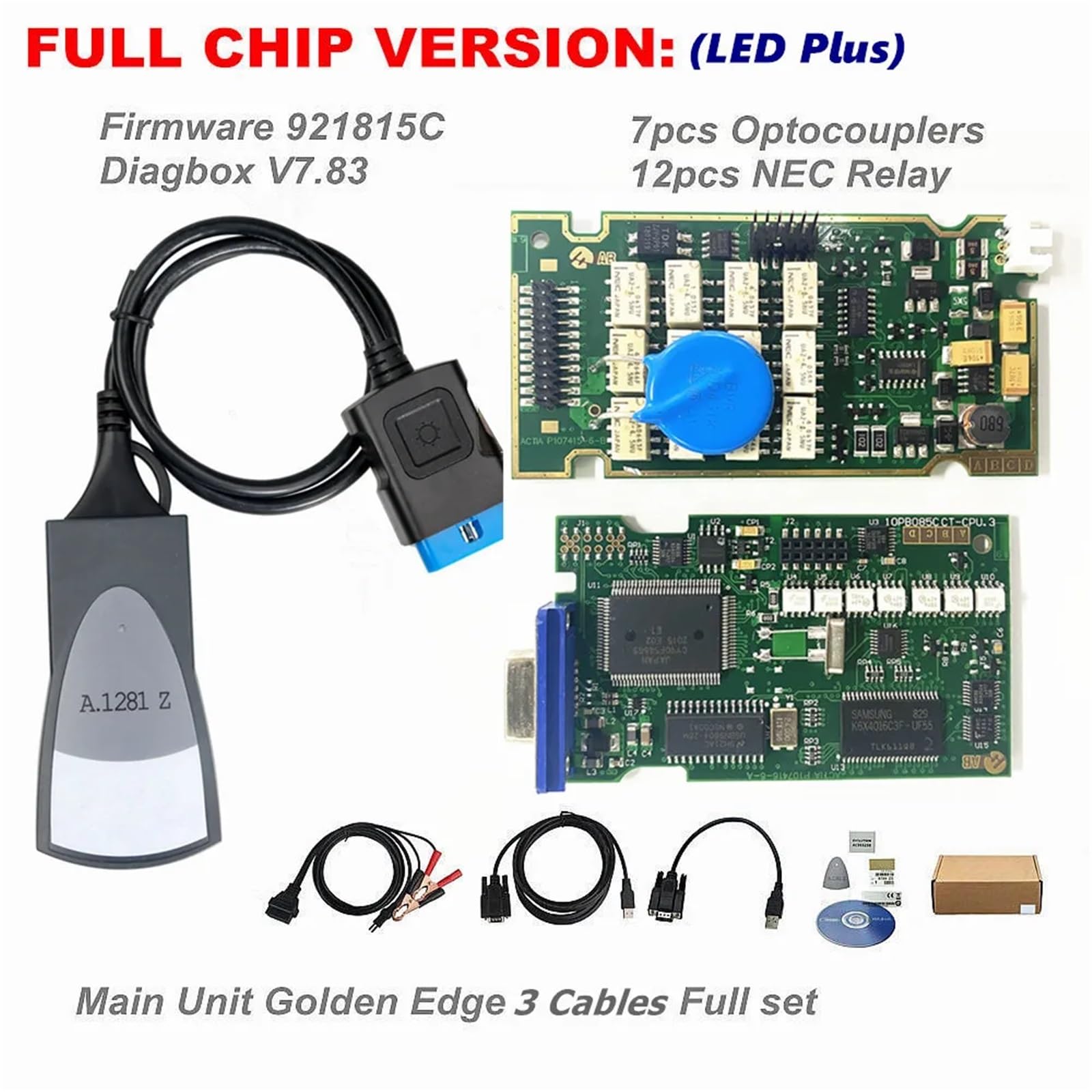 Professionelles Diagnosewerkzeug Vollchips Lexia3 PP2000 OBD2 Diagbox V9.91 Firmware 921815C for Peugeot Lexia