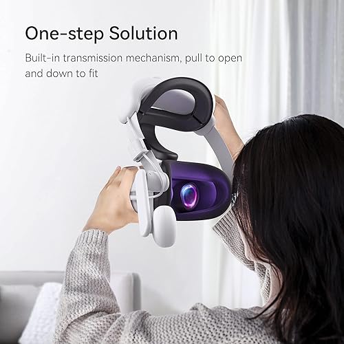 Miniatura 4 de KIWI design Correa de audio para la cabeza de la batería Comfort compatible con Quest 2 accesorios AIO todo en uno para auriculares Elite de repuesto