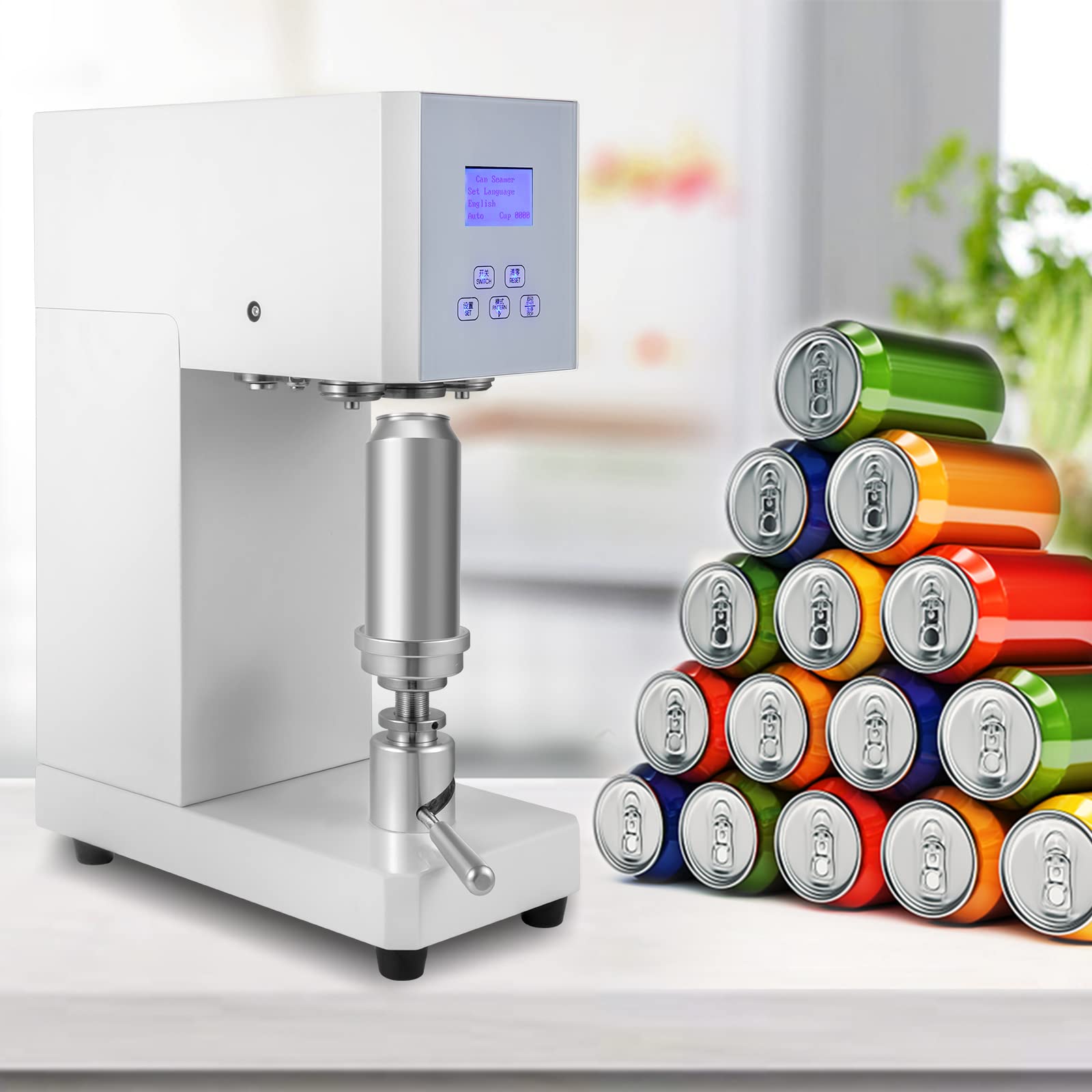 Buy VEVOR Can Seamer Semi Automatic, Tin Can Sealer Machine 56 mm/2.2