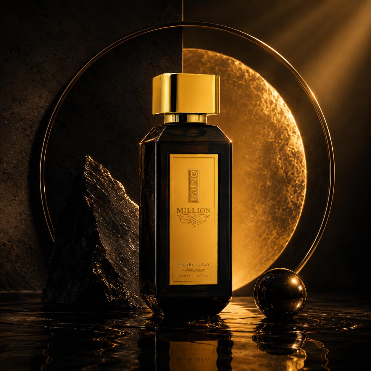 UNO香水 Fragrance World La Uno Million EDP Spray Men 3.4 oz : Amazon.ca