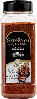 Carne Seasoning, Authentic Spice Blend, Delicious Taste, Dry Rubs & Meat Dishes (1.5 Pound)