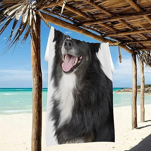 Miniatura 4 de Shapoo Toalla de playa con foto personalizada, foto personalizadafondotexto, divertida toalla de baño de microfibra personalizada para