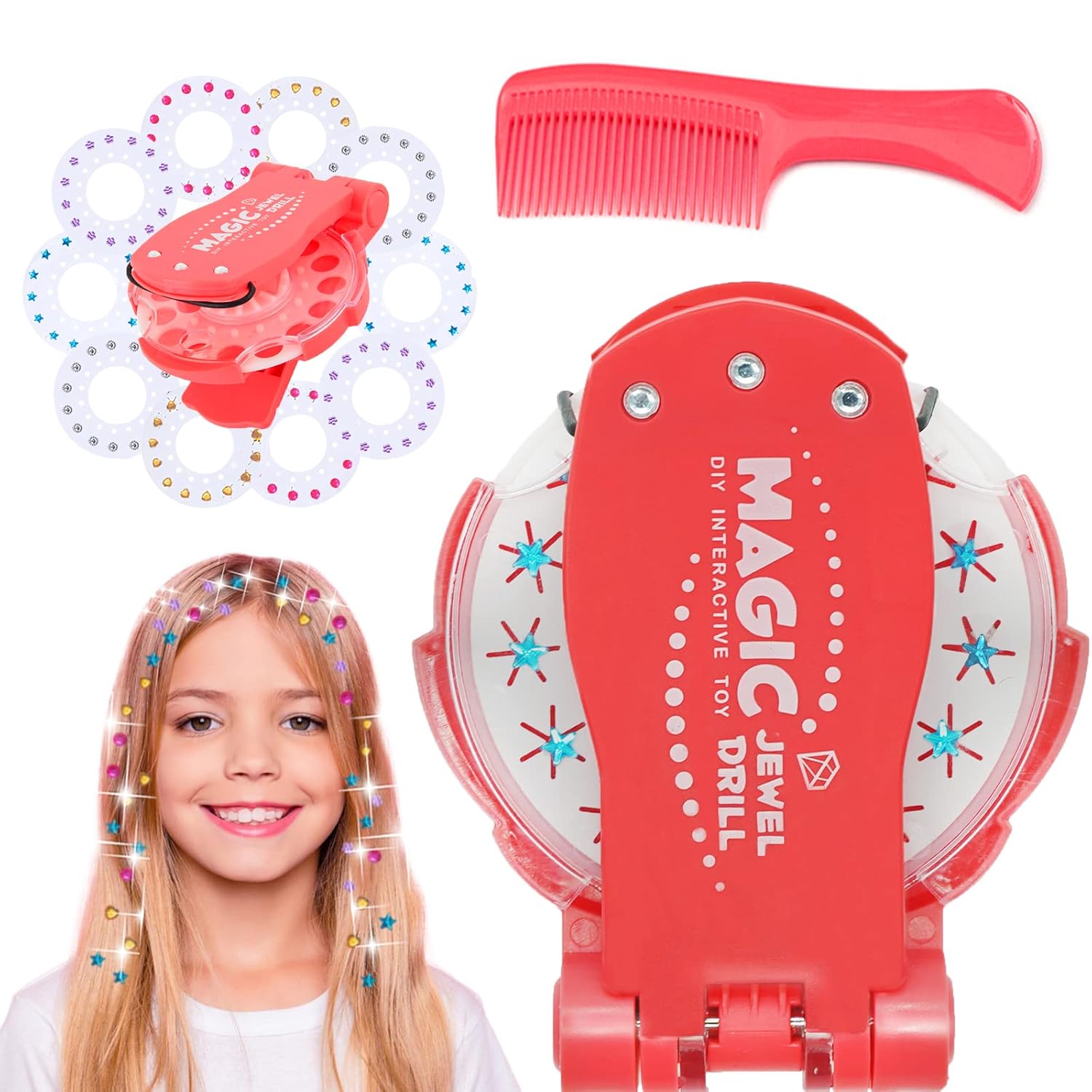 Hair Accessories Machine for Hair, Shoes, Phone Shell