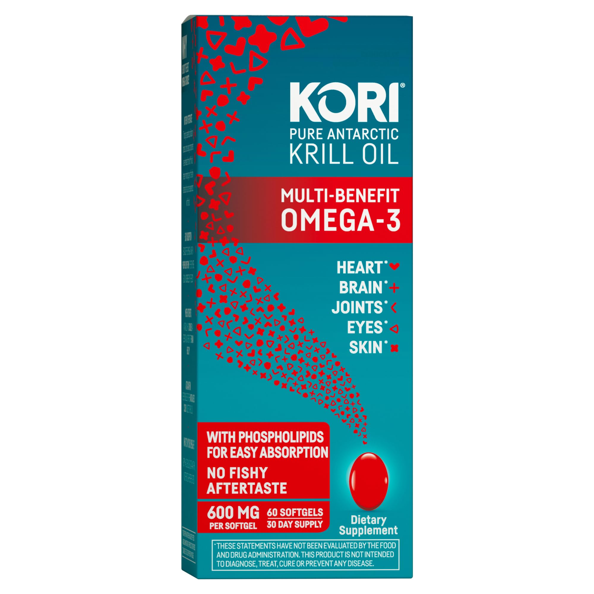 Kori Krill Omega-3 Supplement, 600 mg - 60 Count (Pack of 1) — Amazon image 8