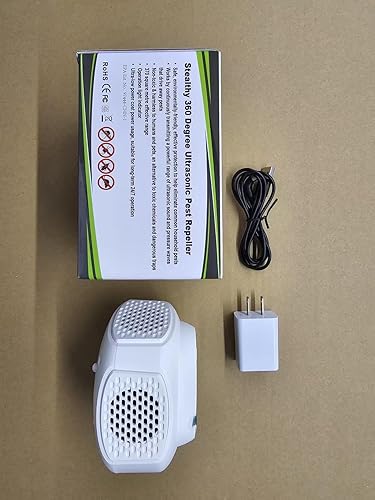 Miniatura 5 de Enchufe ultrasónico repelente de plagas para control de roedores de plagas para ratones, ratones, ratas, ardillas, murciélagos, cucarachas, arañas,