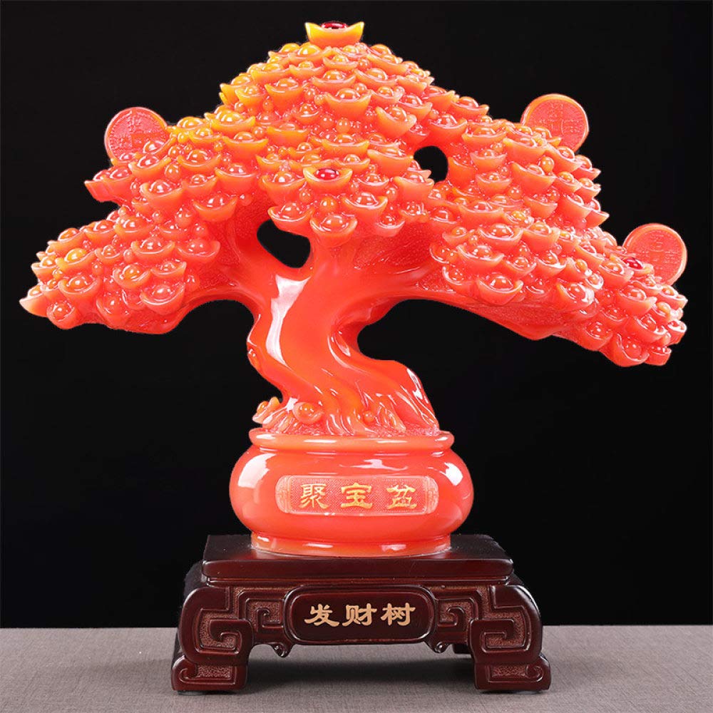 Petite statue de vache rouge mignonne pour égayer votre étagère de salon