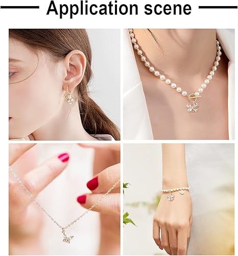 Miniatura 5 de Cheriswelry 12 colgantes de latón con micro pavé de circonita cúbica, pequeños y brillantes, paloma de cisne, leopardo, pájaro, luna, colgantes con