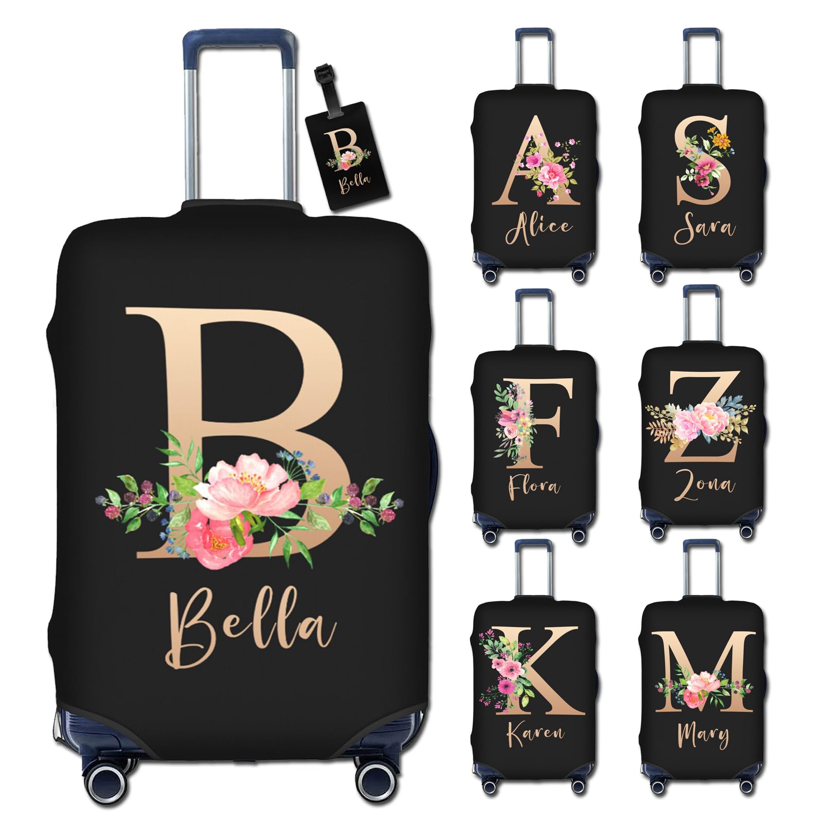 Custom Suitcase Personalized Suitcase Covers For Luggage Adorila