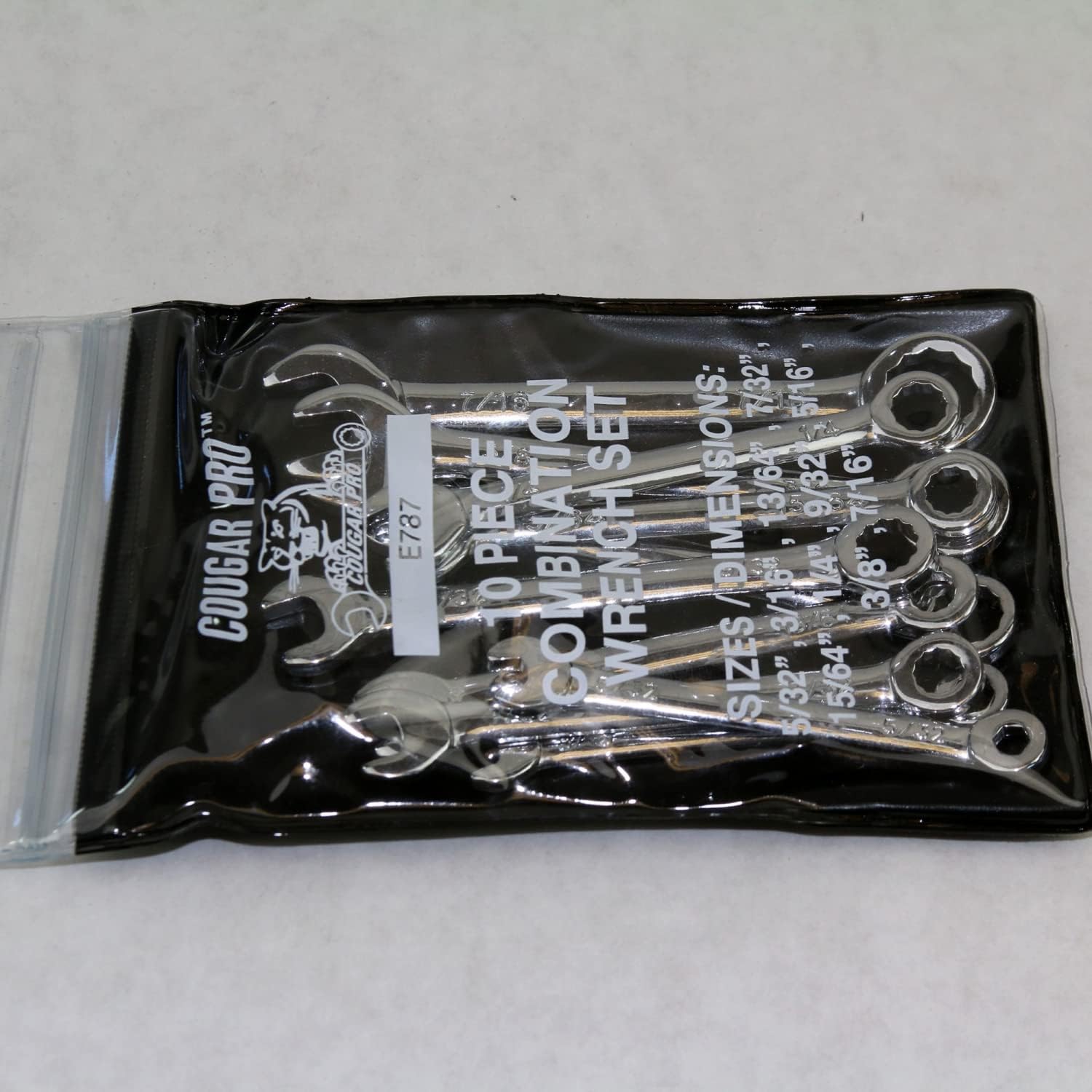 10 PC. MINIATURE COMBINATION WRENCH SET