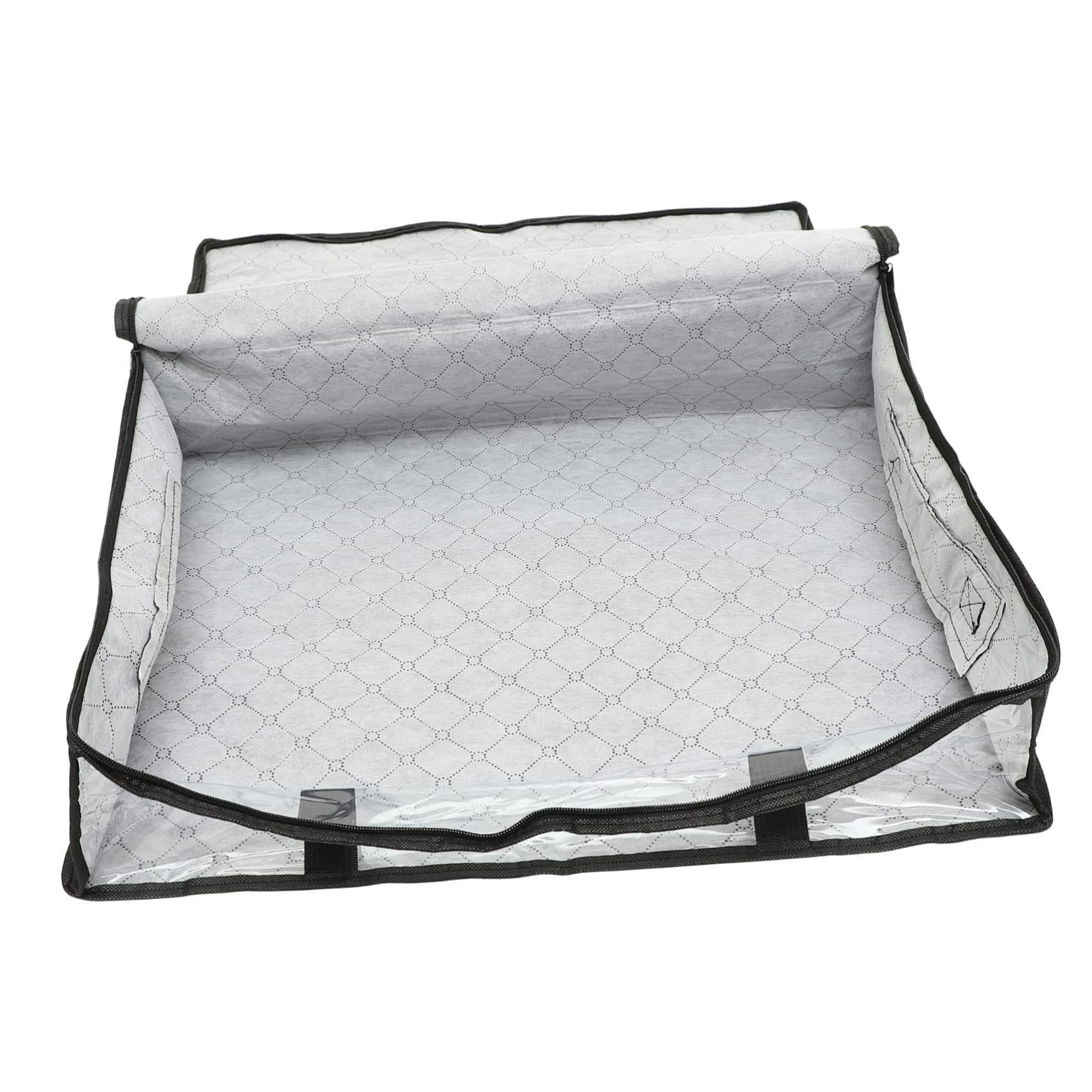 SOIMISS Contenitore Sotto Letto Pieghevole Grande Capacità Non Tessuto Manici per Organizer Vestiti e Coperte Salvaspazio per Camera da Letto