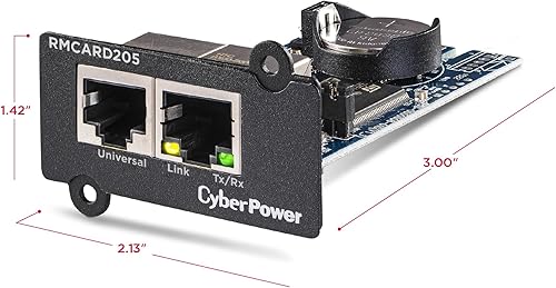 Miniatura 5 de CyberPower Tarjeta de gestión remota UPS y ATS PDU RMCARD205