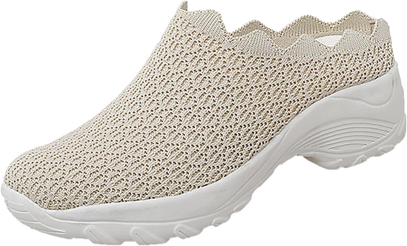 Trainers Women's Cushioning Running Elegant Trainers Mesh Breathable Gym Air Cushion Outdoor Running Shoes Running Shoes Non-Slip Fitness Lacing Lightweight Trainers Sports Shoes