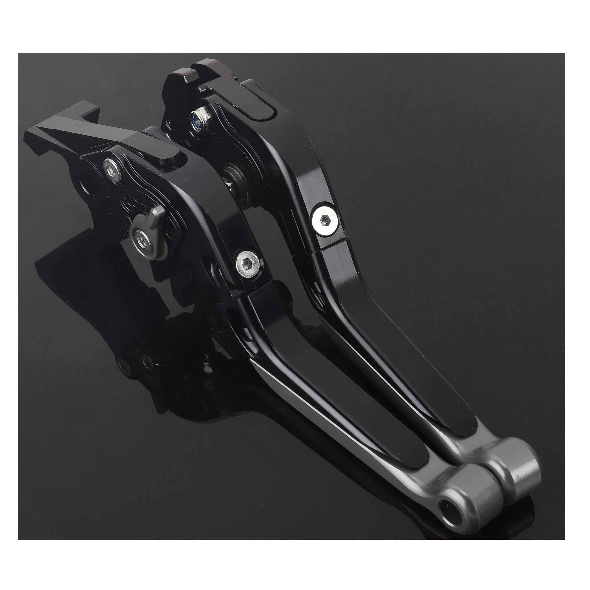 Dngjuen Type 4 Motorcycle Adjustable Folding Brake Clutch Lever Set For Tenere700 For Tenere 700 For World For Raid For Xtz700/Sp Clutch Brake Lever(Type 4)