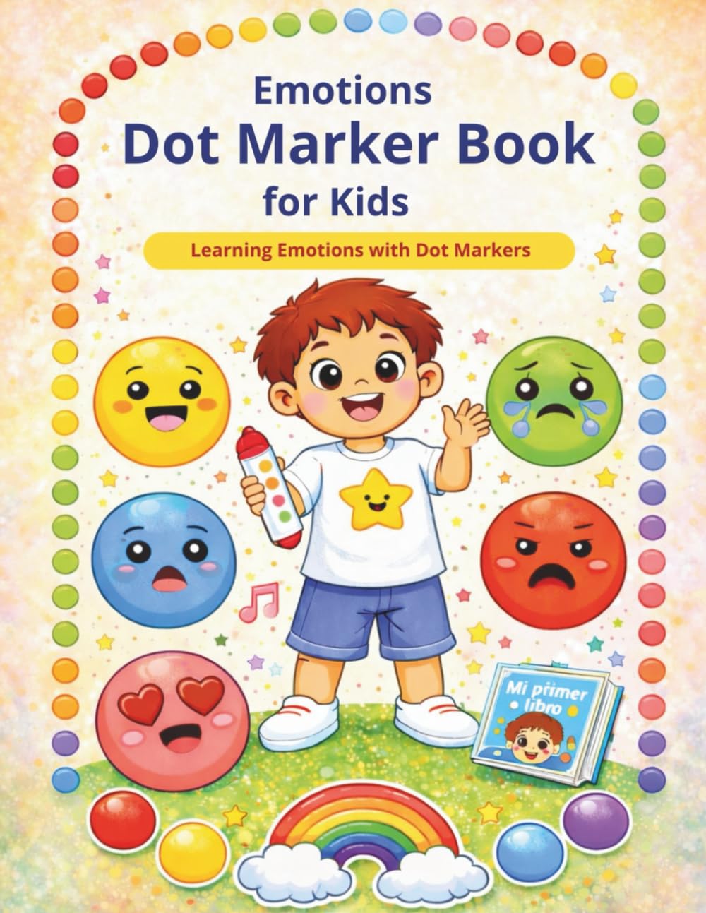 Emotions Dot Marker Book for Kids: Fun Dot Marker Activities to Learn Feelings, Build Fine Motor Skills and Emotional Awareness for Toddlers and Preschool Kids