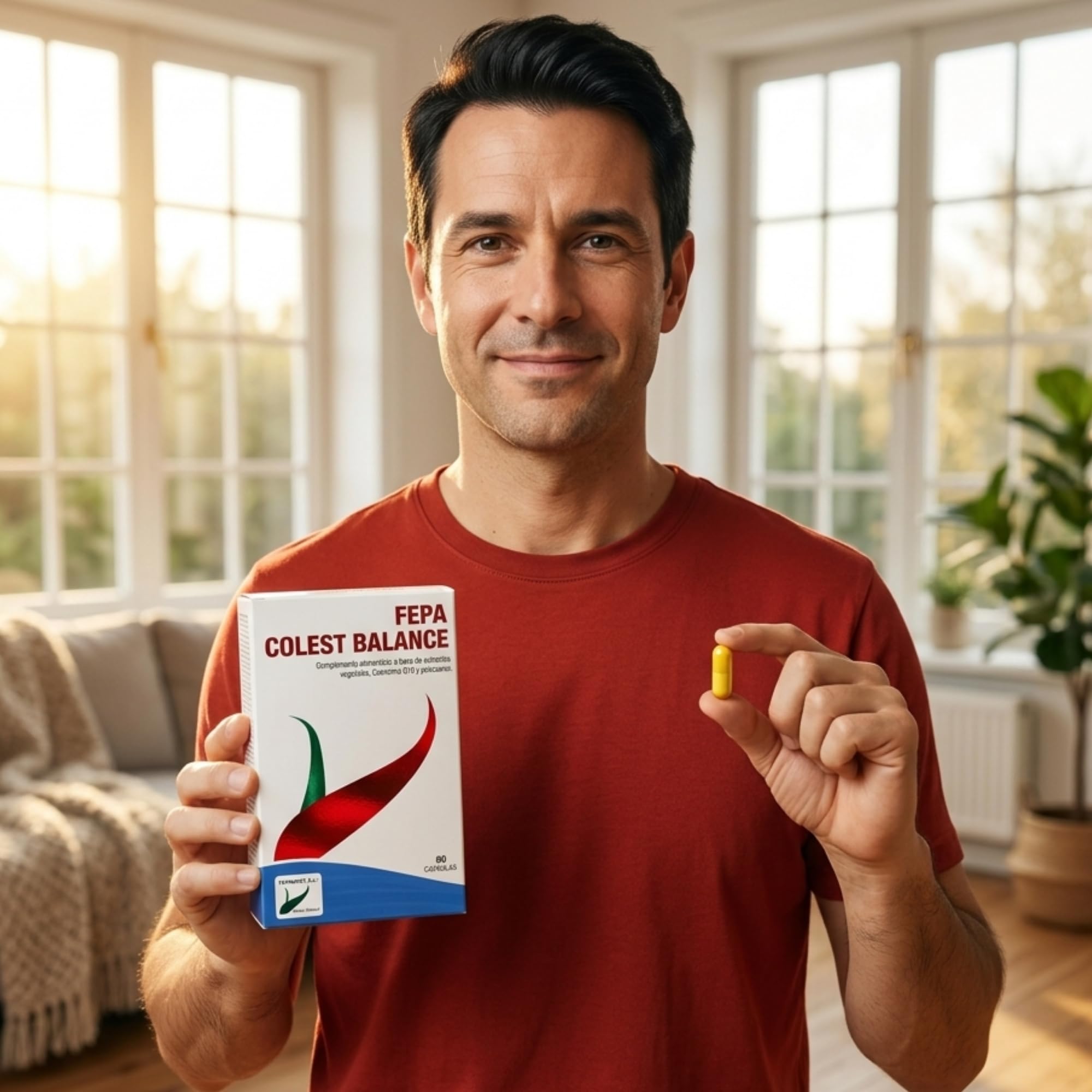 FEPA Colest Balance – 60 Cápsulas Pack de 2 – Complemento Alimenticio con Extractos Vegetales, Coenzima Q10, Policosanol – Apoyo Nutricional para el Metabolismo Lipídico y Bienestar General – Fepadiet