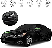 Vista 7 de Fundas impermeables para automóvil de reemplazo para Infiniti G35 G37 Coupe 2003-2015, 6 capas para todo clima, funda para automóvil de ajuste